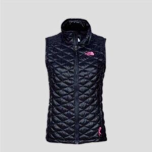 The North Face Pink Ribbon ThermoBall Vest Women's Breast Cancer Awareness